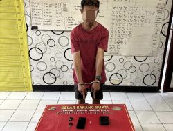 Tim Opsnal Polres Dompu Tangkap Pelaku Narkoba Di Atas Mobil Ambulans Desa Tolo Oi.