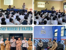 Sat Binmas Polres Lebak Laksanakan Sosialisasi Pencegahan Kenakalan Remaja dan Pelecehan Seksual di SMPN 2 Sajira