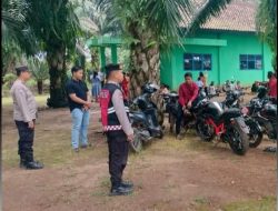 Perayaan Paskah 2025, Polsek Baradatu Berikan Pengaman Minggu Palma di Gereja Santo Petrus