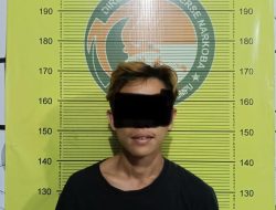 Satresnarkoba Polres Dompu Ungkap Terduga Pengedar Shabu Di Desa Mumbu.