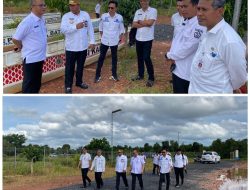 TINJAU AKSES JALAN, BUPATI KOMITMEN PERBAIKI INFRASTRUKTUR