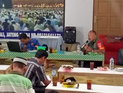 Babinsa Andong Hadiri Pembukaan Manasik Haji Di Gedung IPHI Andong