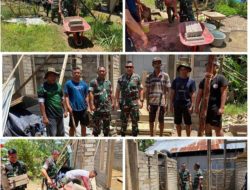 Pra TMMD Ke-124 TA. 2025 Kodim 1314/Gorut: Pembangunan Rumah Layak Huni Capai Progres 30%