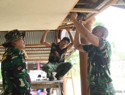 Kodim 1315/KG Tunjukkan Semangat dalam Progres Rehab Panti Asuhan Darul Mutmain Capai 35%