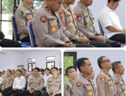 Hadiri Kegiatan Binrohtal Agama Kristen, Ini Pesan Karo Ops Polda Gorontalo!