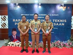 Bupati Humbahas Dr. Oloan P Nababan Hadiri Rakortek Perumahan Perdesaan di Kemendagri