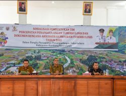 Sekda Humbahas Buka Sosialisasi Pembentukan Tim Percepatan Penanggulangan Tuberkulosis
