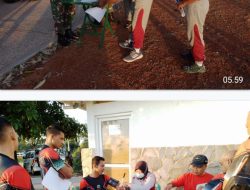 Pastikan Kesehatan, Garjas Kodim Boyolali Awali Dengan Tes Kesehatan