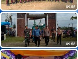 Polsek dan Koramil Batahan ikuti Hardiknas Di  Kecamatan Sinunukan