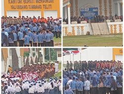 DALAM RANGKA MEMPERINGATI HARI PENDIDIKAN NASIONAL TAHUN 2025, PEMDA KABUPATEN MERANGIN MENGGELAR UPACARA DI HALAMAN KANTOR BUPATI.