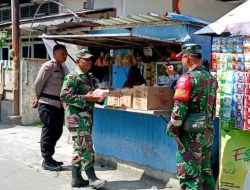 Dengan Methode Binwanwil, Babinsa Kratonan Berikan Motivasi Pelaku UMKM di Wilayah Binaan