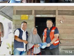 Ketua PMI Kabupaten Aceh Singkil Terpilih, Hidayat Riadi Manik Kunjungi dan Santuni Korban Keganasan Buaya