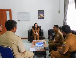 Wakil Bupati Humbahas Junita Rebeka Marbun, SH Sambangi Dinas Peternakan dan Perikanan