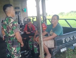 Babinsa Desa Girimargo Tekankan Pentingnya Ronda Malam untuk Keamanan