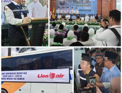 KLOTER PERTAMA JAMA’AH HAJI DARI BANJARMASIN DILEPAS PADA HARI SENEN 5/5