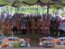 Polsek Buay Bahuga Hadiri Kegiatan Desa Ramah Perempuan dan Peduli Anak di Saptorenggo.