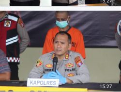 Polres Gunung Mas Ungkap Kasus Pembunuhan, Anak Tega Habisi Nyawa Orang Tua Angkat dengan Parang