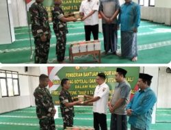 Melalui Program TMMD, Kodim Boyolali Serahkan Bantuan Al Quran