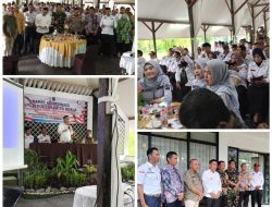 BANI SOLIHIN CAMAT ALALAK BRANGAS HADIRI RAPAT KOORDINASI KOPERASI MERAH PUTIH.