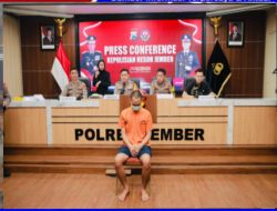 Pelaku Pencabulan Dan Pembuangan Bayi Ditangkap Oleh jajaran Polres Jember setelah Buron Berbulan – bulan