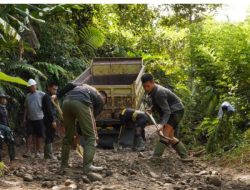 Satgas TMMD Ke-124 Komitmen Bangun Luwu Utara dari Pinggiran, Infrastruktur Jalan Jadi Fokus Utama