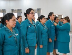 Bupati Lantik TP-PKK dan TP Posyandu Kabupaten Humbahas 2025-2030