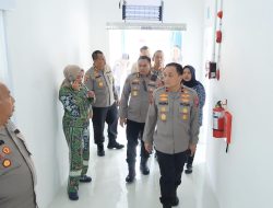 Wakapolda Jatim Tinjau Kesiapan SPPG dan Lokasi Rencana Pembangunan Gudang Ketahanan Pangan di Mojokerto
