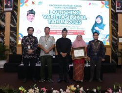 Inovasi Pertanian, Bupati Bandung Launching 5 Varietas Lokal Unggulan