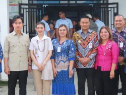 Wakil Presiden Bersama Bupati Humbahas Tinjau PKG di Puskesmas Sigompul