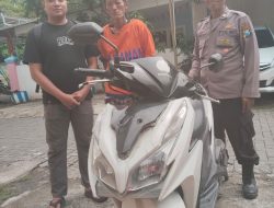 Nekat! Pengamen Kepergok Curi Motor di Bulak Kalitinjang Surabaya, Berhasil Diamankan Polsek Kenjeran.