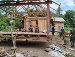 Tangis Bahagia Warga Dusun Salu-Seba: RTLH TMMD Kodim 1403/Palopo Hadirkan Harapan Baru