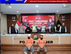 Team Resmob JemberBerhasil Menangkap Dua Tersangka Perjudian Sabung Ayam Yang Meresahkan Masyarakat Setempat