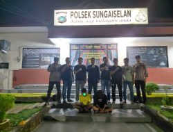 SEMPAT BURON SELAMA 6 BULAN, PELAKU CURAT DITANGKAP POLSEK SUNGAISELAN DI AIR SUGIHAN OKI SUMSEL