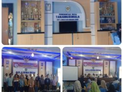 Pemdes Selenggarakan Rapat Khusus Pembentukan Koperasi Desa Merah Putih di Kantor Desa Tanjung Kemala Kecamatan Lubai Kabupaten Muara Enim