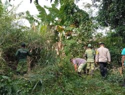 Koramil 03/Serengan Bersama Warga Dan Seluruh Elemen Masyarakat Gotong-royong Bersihkan Lingkungan