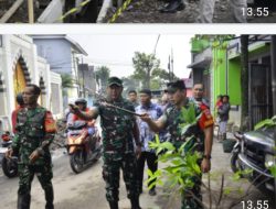 Dandim 0735/Surakarta Sidak Lokasi TMMD Sengkuyung Tahap II Di Kelurahan Mojo