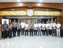 Kapolda Jawa Timur Terima Audiensi dari PWI Jatim, Perkuat Sinergi dan Kolaborasi