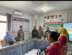 Kapolsek Hadiri Lokakarya Mini Lintas Sektor di Puskesmas Negeri Baru