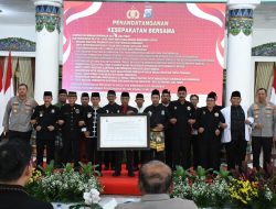 Kapolda Jatim Kukuhkan Satgas Sentot Praworodirejo, Perkuat Sinergi Keamanan Jelang 1 Suro di Kota Madiun