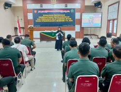 Cegah Prajurit Dan PNS Terjerumus Narkoba, Kodim 0735/Surakarta Gelar Sosialisasi P4GN
