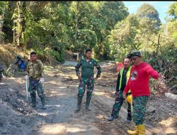 Pastikan Progres Sesuai Rencana, Dansatgas TMMD Tinjau Pengerjaan Sasaran Fisik