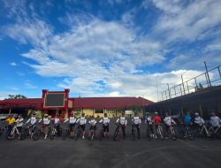 Gowes Bersama SCC Start di Makosat Brimob Polda Sulsel: Taklukkan Rute 45 KM