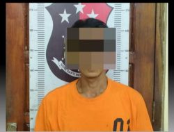 Polsek Blambangan Umpu Amankan Diduga Pelaku Penggelapan Getah Karet Sebanyak 50 kg.