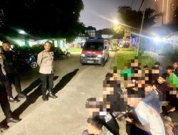 Patroli Perintis Presisi Amankan 46 Remaja Diduga Hendak Tawuran di Kota Tangerang.