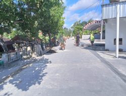 Sasaran TMMD Desa Kayen Juwangi Capai 99%