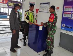 Sambangi Stasiun Solo Kota, Babinsa Sangkrah Cek Prosedur Keamanan Dan Tingkatkan Kewaspadaan