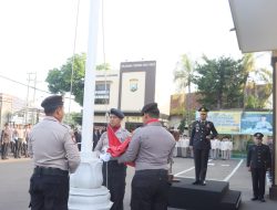 Kapolres Kediri Kota Pimpin Upacara Hari Lahir Pancasila 2025