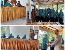 Resah Akan Peredaran Narkoba TP – PKK Kecamatan Sinunukan, Adakan Sosialisasi Penyalahgunaan Narkoba.