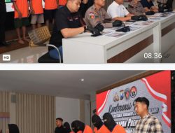 Polrestabes Surabaya Amankan Lima Orang Preman Mengaku Ormas yang Kuasai Lahan Kosong Milik Warga