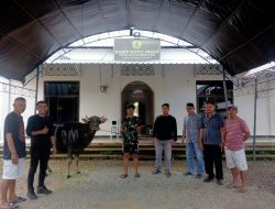 PT. BMS Dukung Semangat Berkurban, Serahkan Hewan Kurban di Masjid Baitul Arqam Palopo